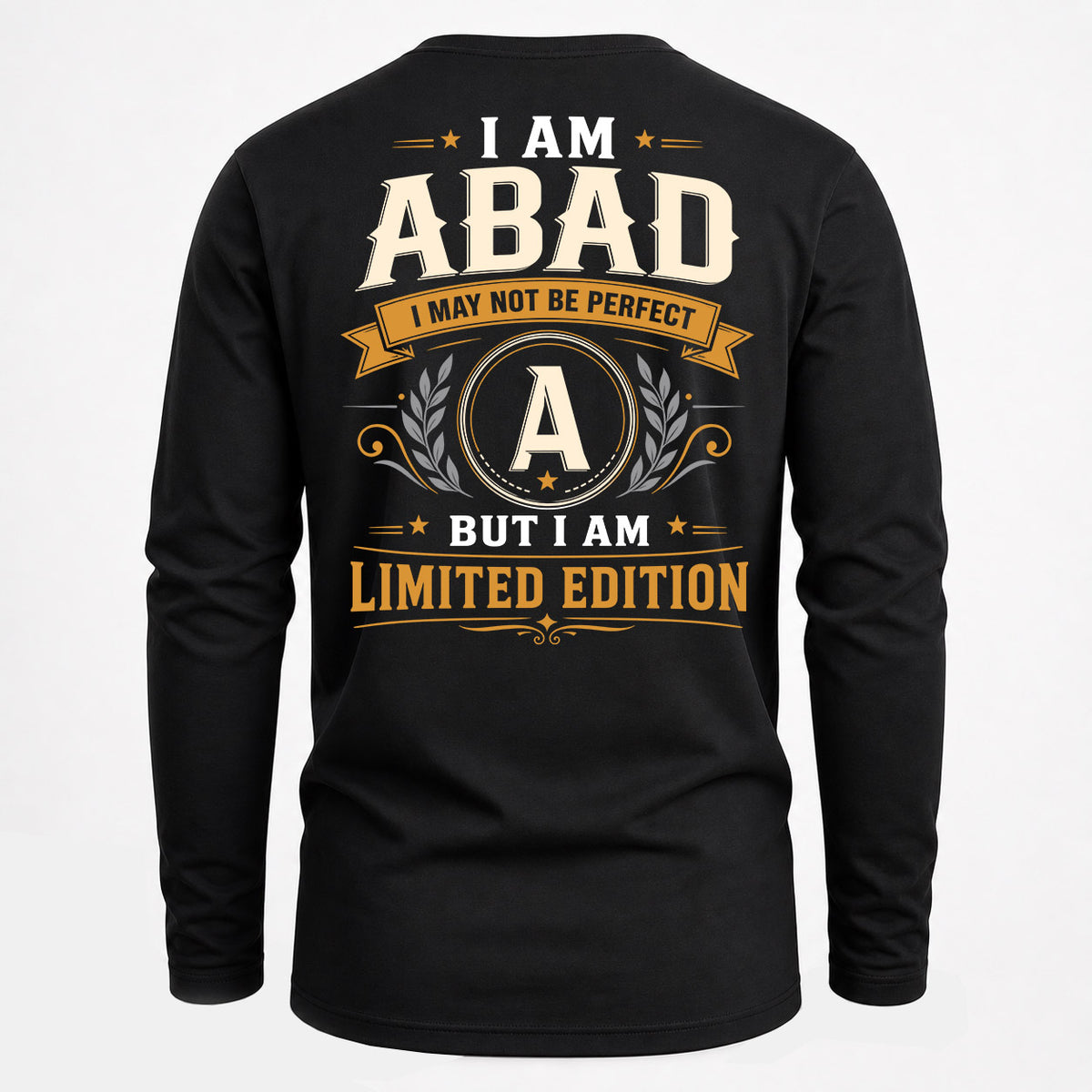 ABAD EDI-TT36 Personalized Funny Quote Apparel