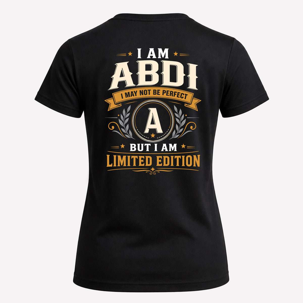 ABDI EDI-TT36 Personalized Funny Quote Apparel
