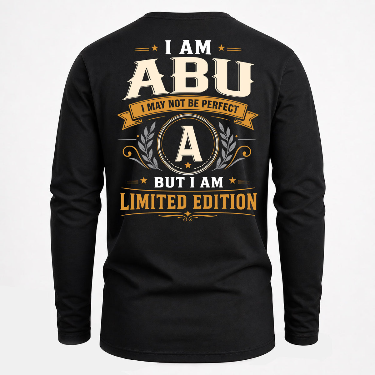 ABU EDI-TT36 Personalized Funny Quote Apparel