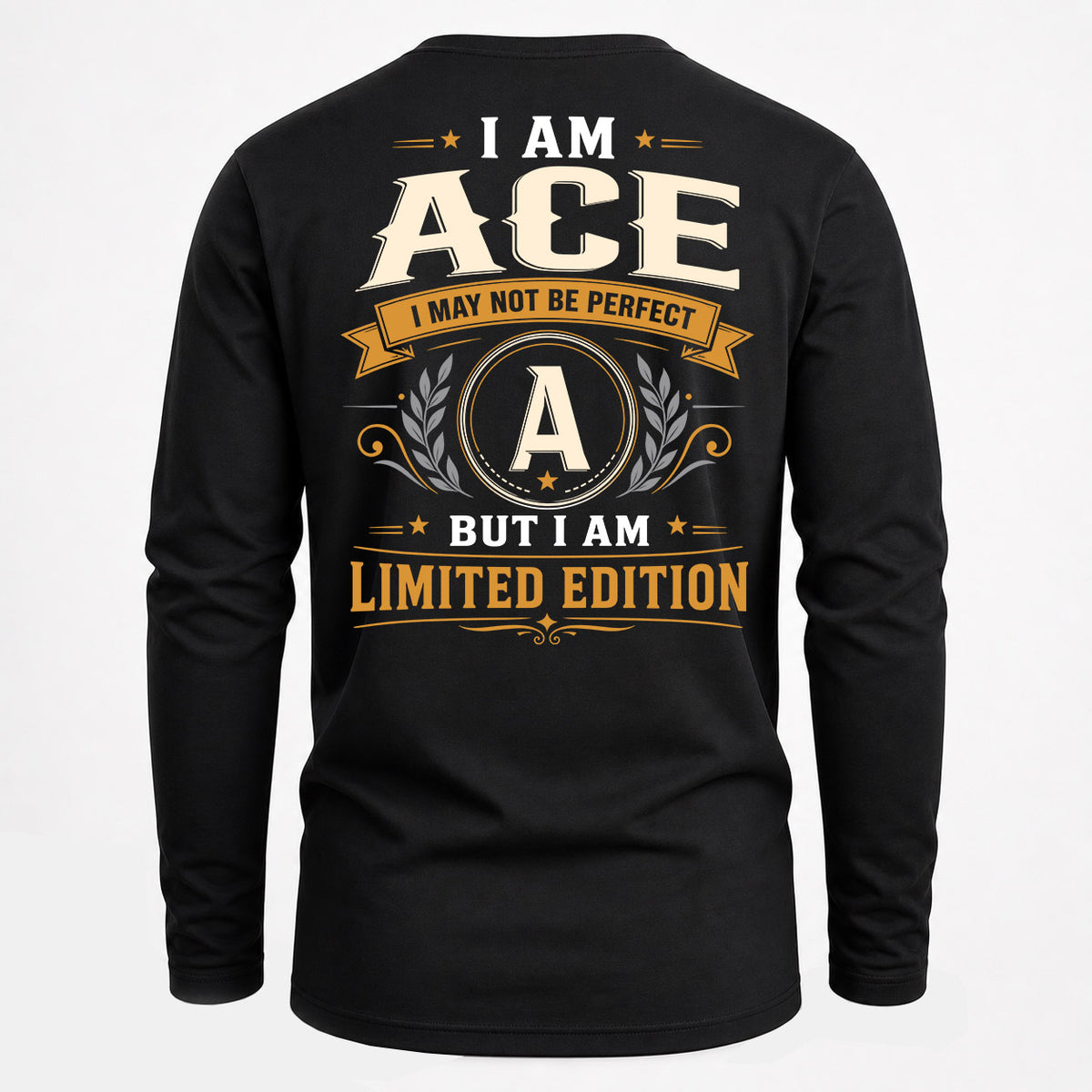 ACE EDI-TT36 Personalized Funny Quote Apparel