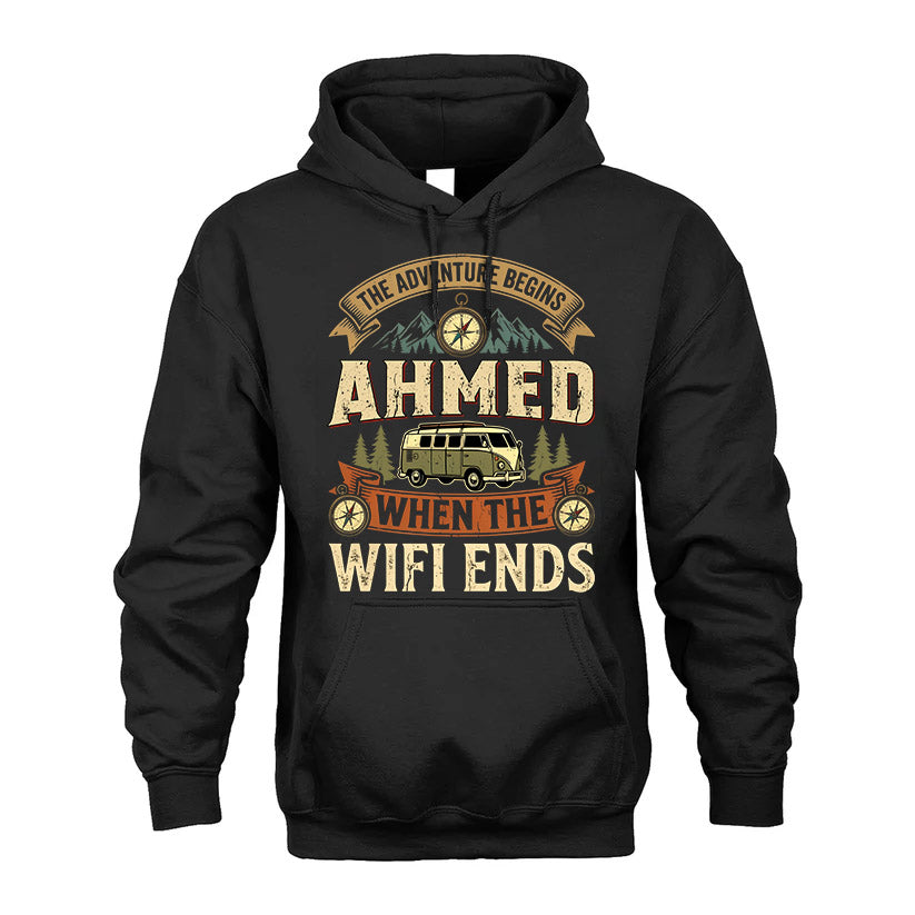AHMED L03-TT36 Personalized Funny Quote Apparel