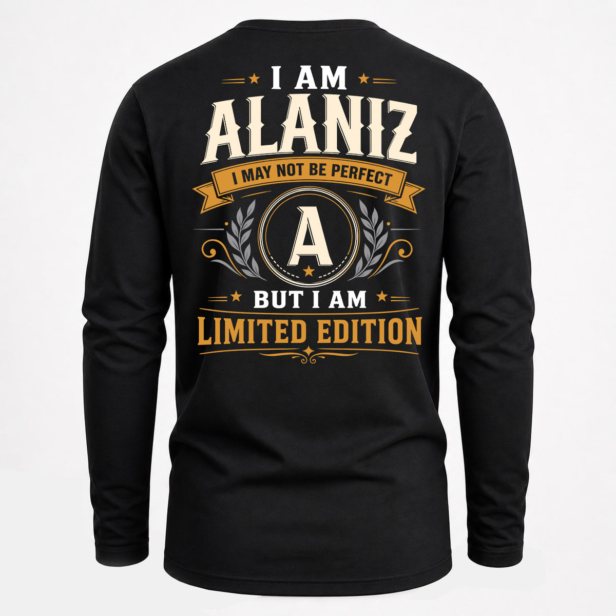 ALANIZ EDI-TT36 Personalized Funny Quote Apparel