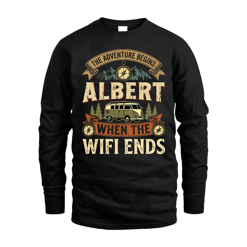 ALBERT L03-TT36 Personalized Funny Quote Apparel