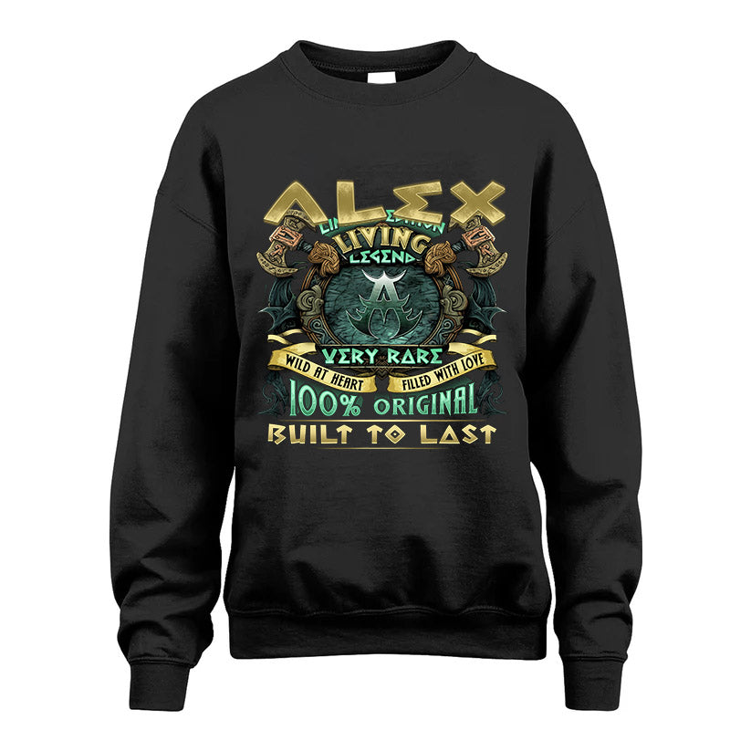 ALEX  VKI-TT36 Personalized Funny Quote Apparel