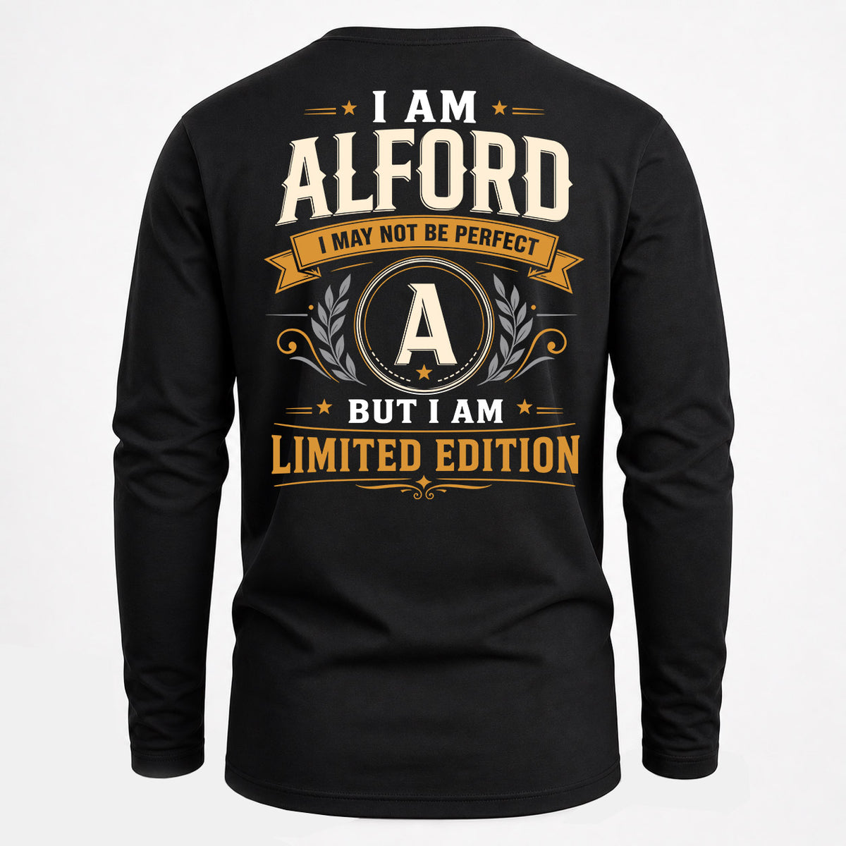 ALFORD EDI-TT36 Personalized Funny Quote Apparel