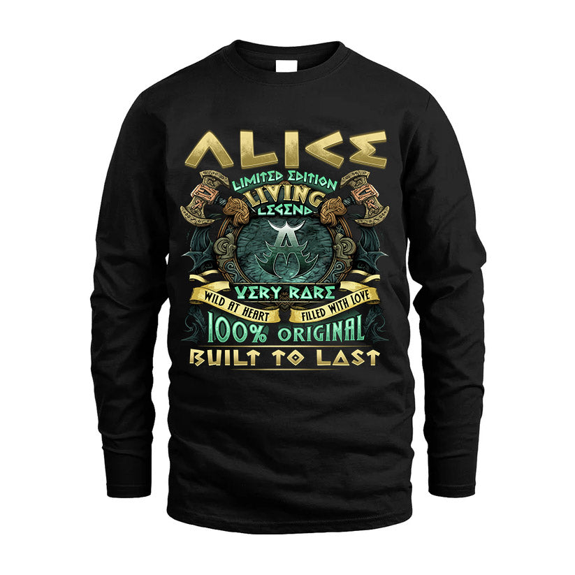 ALICE  VKI-TT36 Personalized Funny Quote Apparel