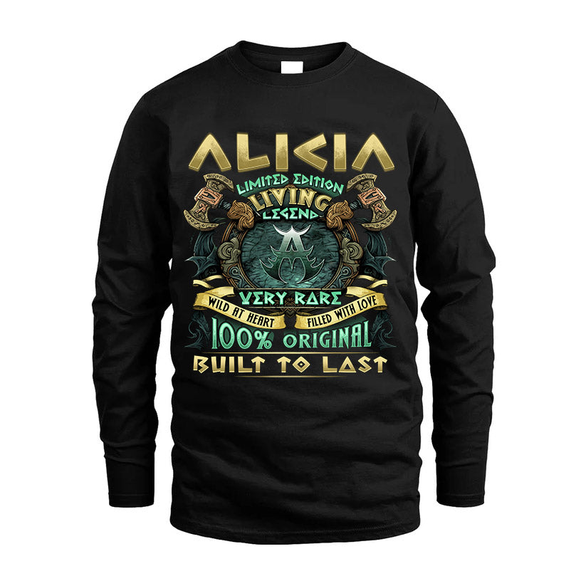 ALICIA  VKI-TT36 Personalized Funny Quote Apparel
