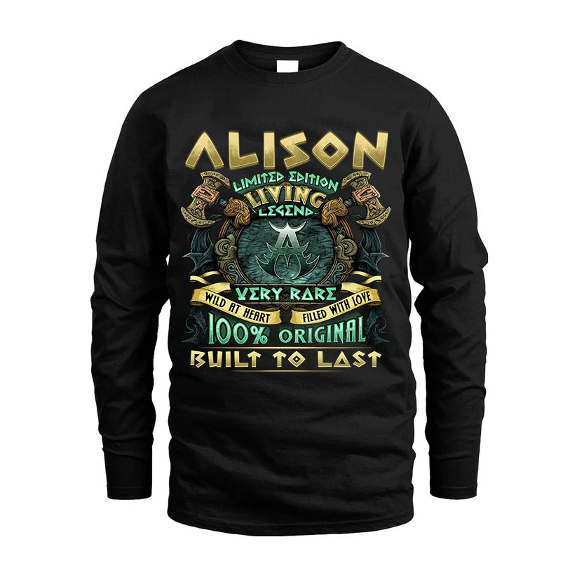 ALISON  VKI-TT36 Personalized Funny Quote Apparel