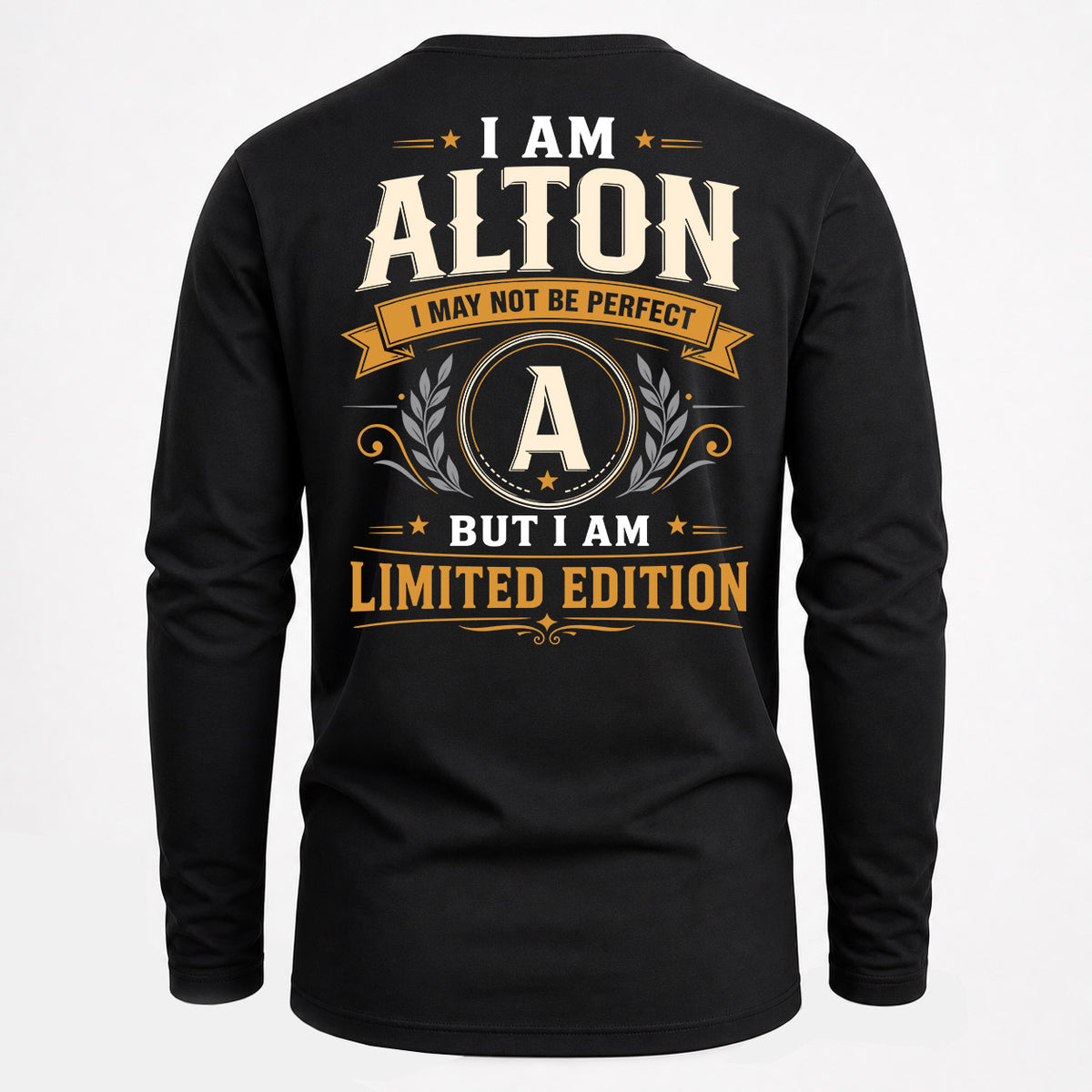 ALTON EDI-TT36 Personalized Funny Quote Apparel