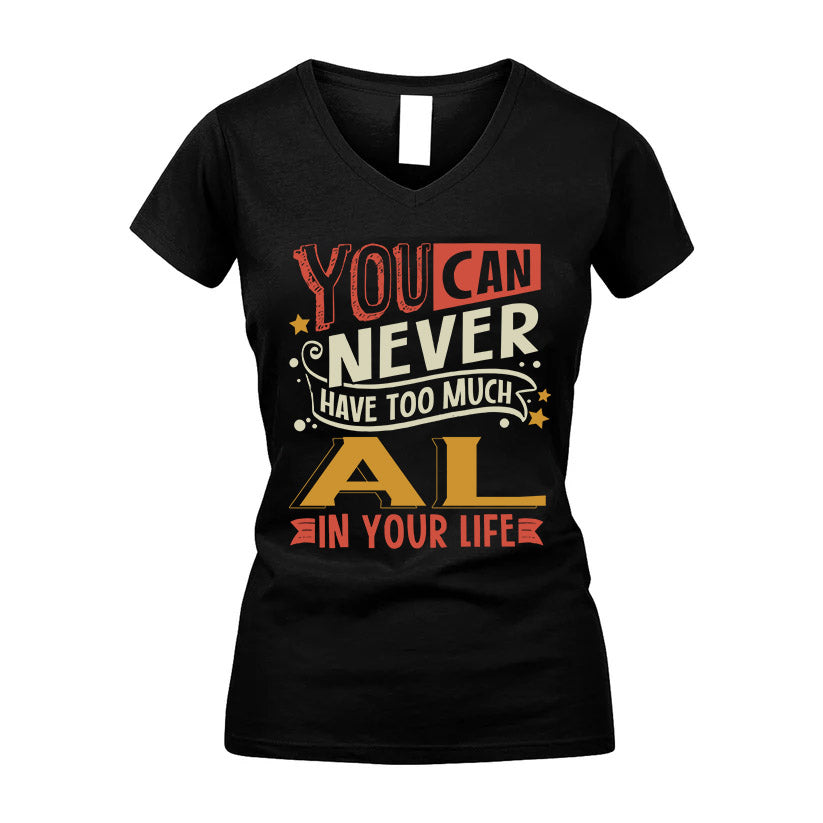 AL NO2-TT36 Personalized Funny Quote Apparel