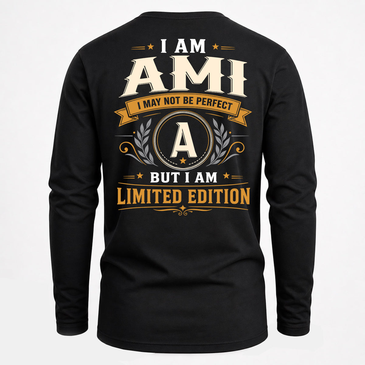 AMI EDI-TT36 Personalized Funny Quote Apparel