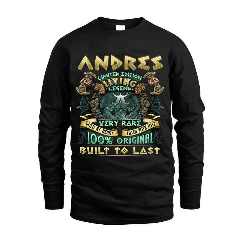 ANDRES  VKI-TT36 Personalized Funny Quote Apparel