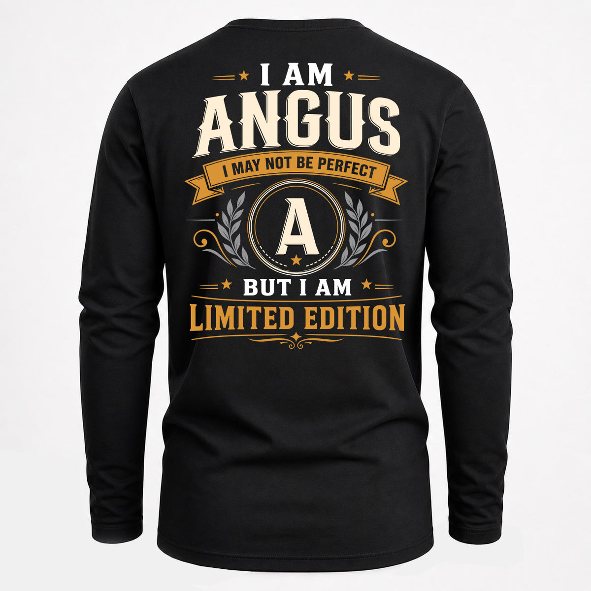 ANGUS EDI-TT36 Personalized Funny Quote Apparel