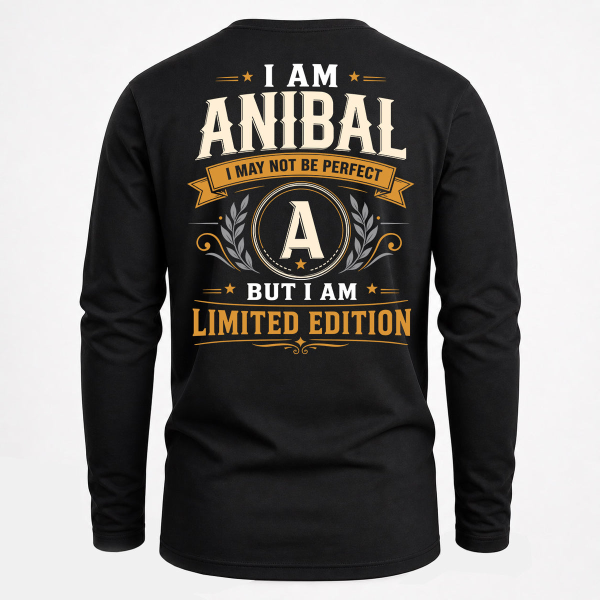 ANIBAL EDI-TT36 Personalized Funny Quote Apparel