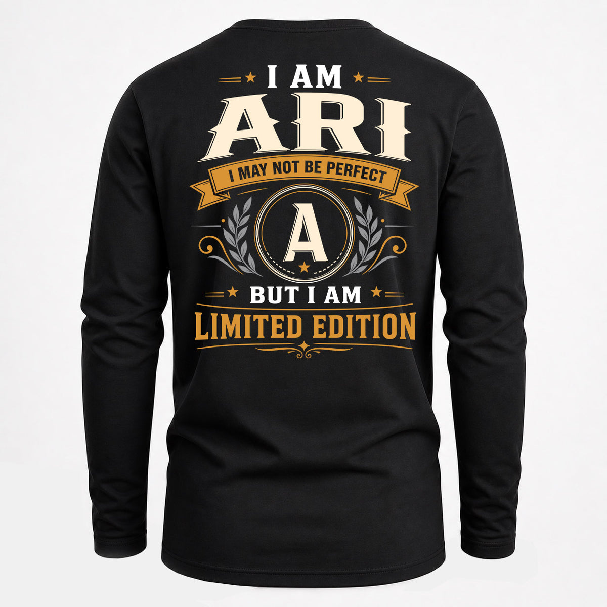 ARI EDI-TT36 Personalized Funny Quote Apparel