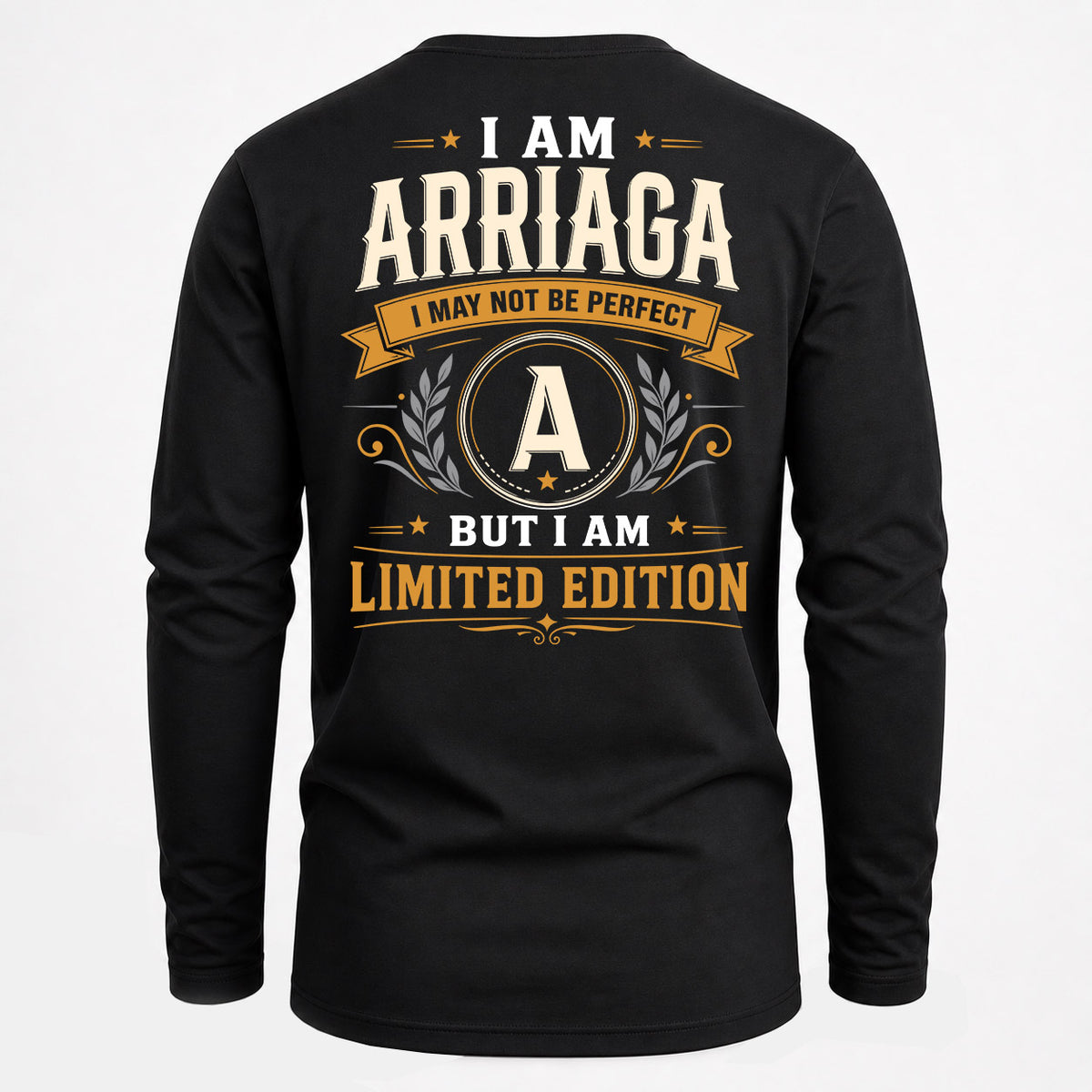 ARRIAGA EDI-TT36 Personalized Funny Quote Apparel