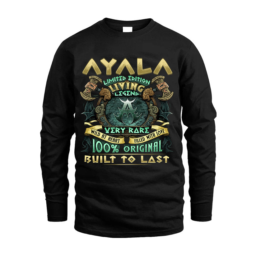 AYALA  VKI-TT36 Personalized Funny Quote Apparel