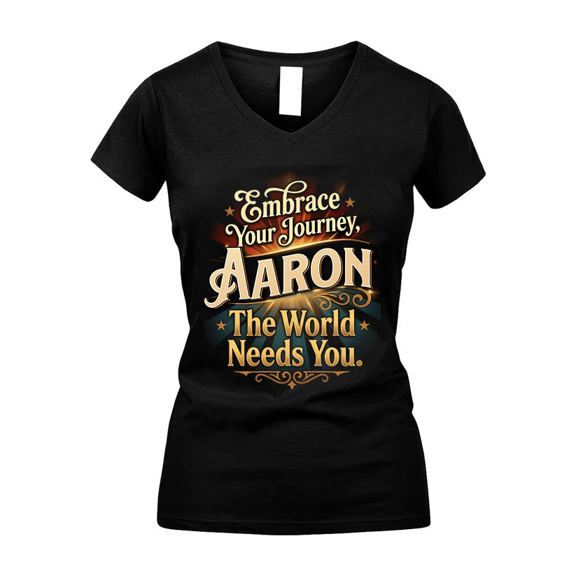 AARON L04-TT36 Personalized Funny Quote Apparel