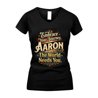 AARON L04-TT36 Personalized Funny Quote Apparel