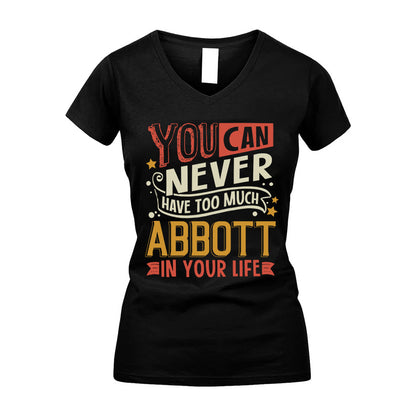 ABBOTT  NO2-TT36 Personalized Funny Quote Apparel