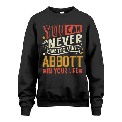 ABBOTT  NO2-TT36 Personalized Funny Quote Apparel