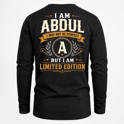 ABDUL  EDI-TT36 Personalized Funny Quote Apparel