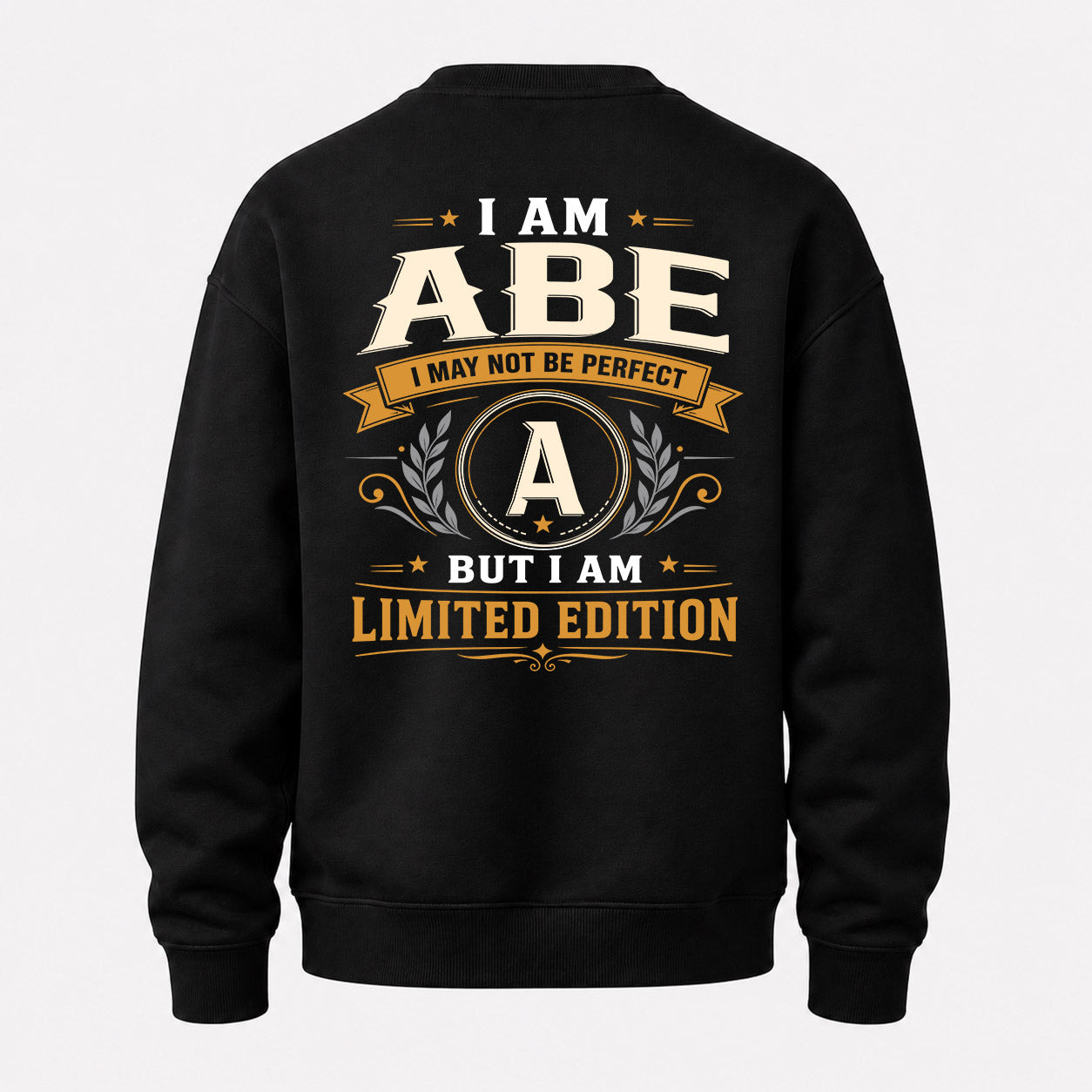ABE  EDI-TT36 Personalized Funny Quote Apparel