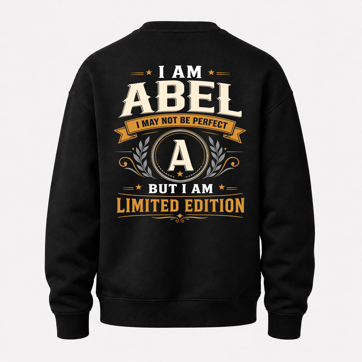 ABEL  EDI-TT36 Personalized Funny Quote Apparel