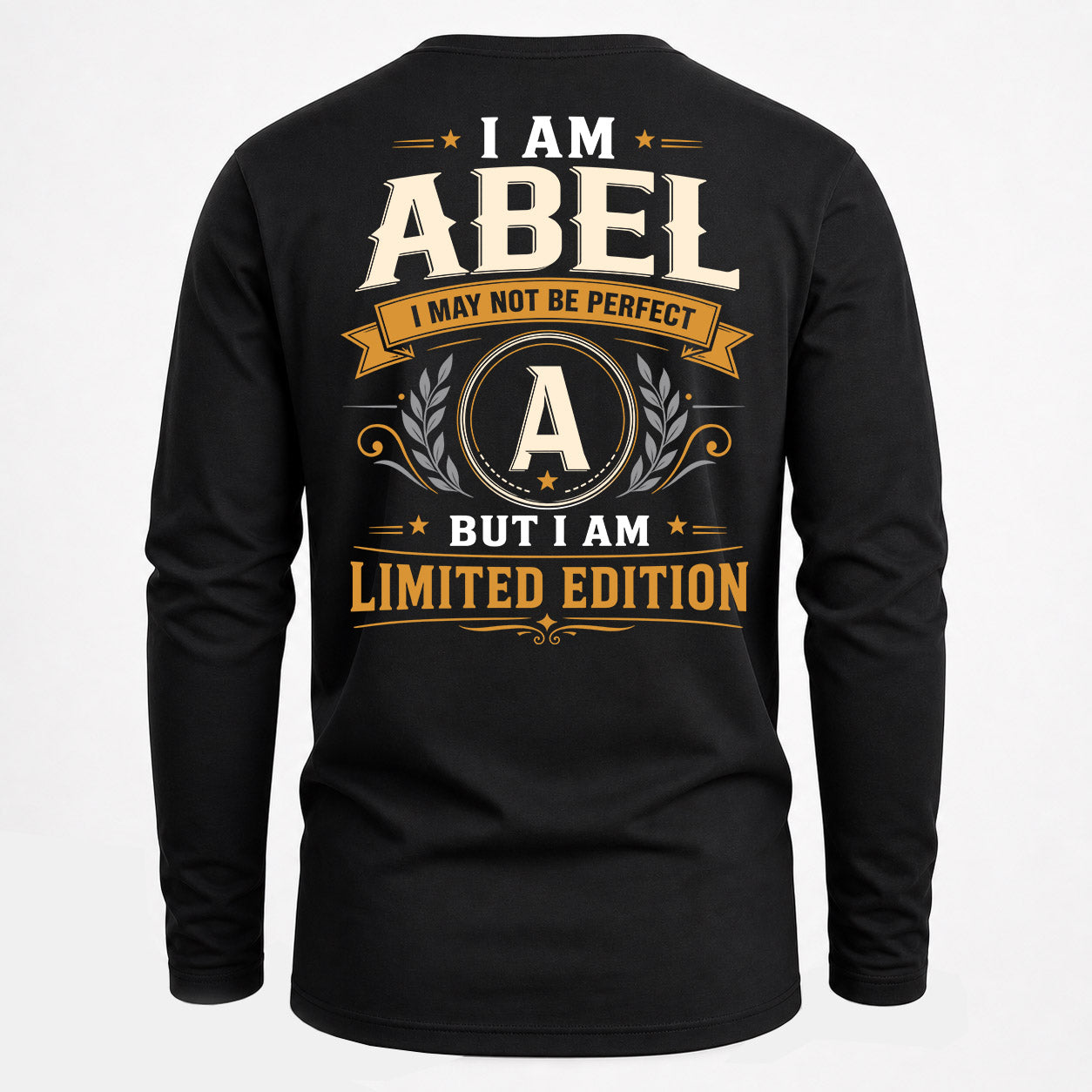 ABEL  EDI-TT36 Personalized Funny Quote Apparel