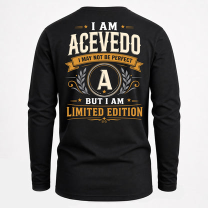 ACEVEDO  EDI-TT36 Personalized Funny Quote Apparel