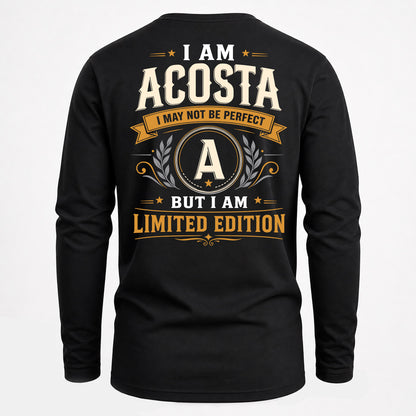 ACOSTA  EDI-TT36 Personalized Funny Quote Apparel