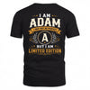 ADAM  EDI-TT36 Personalized Funny Quote Apparel