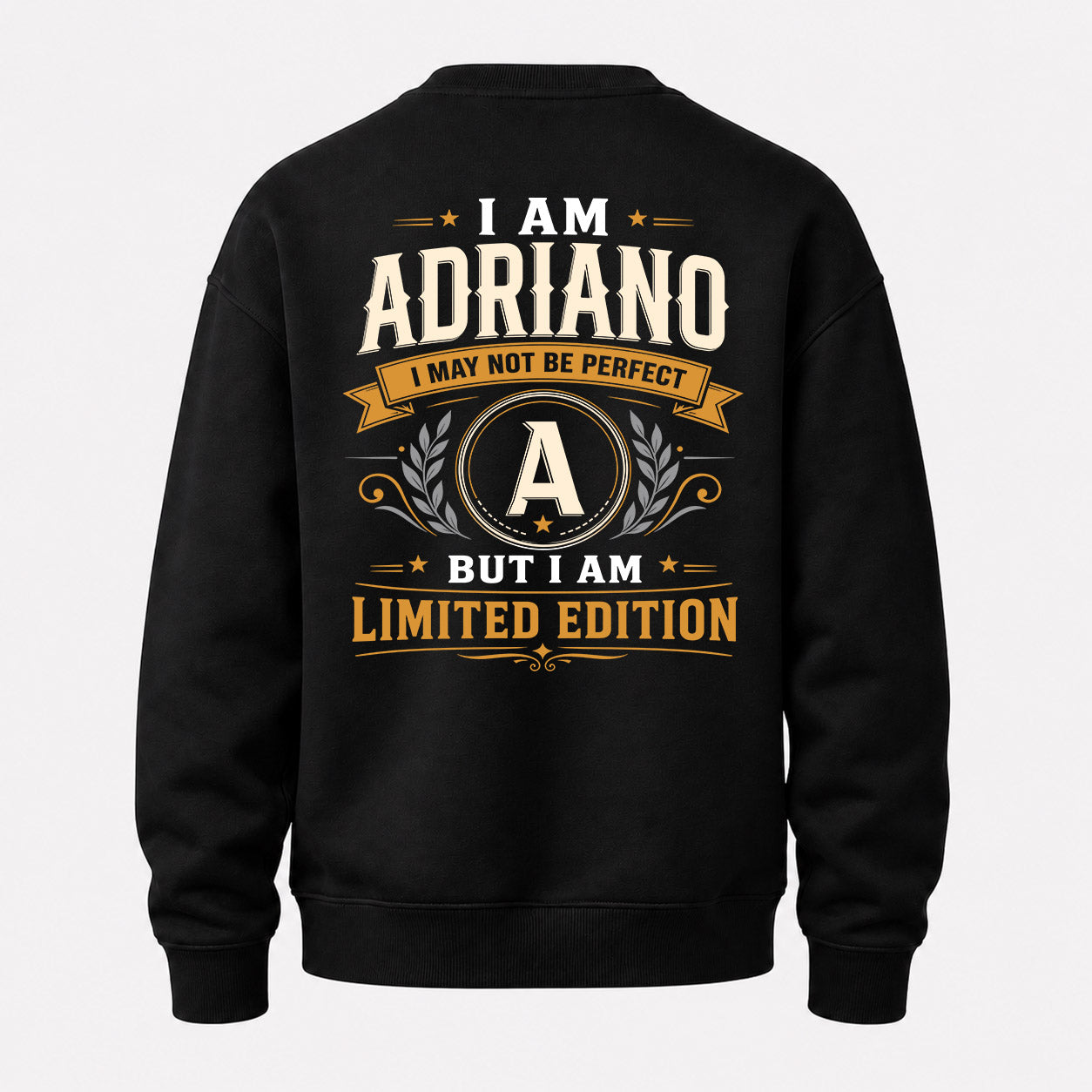 ADRIANO  EDI-TT36 Personalized Funny Quote Apparel