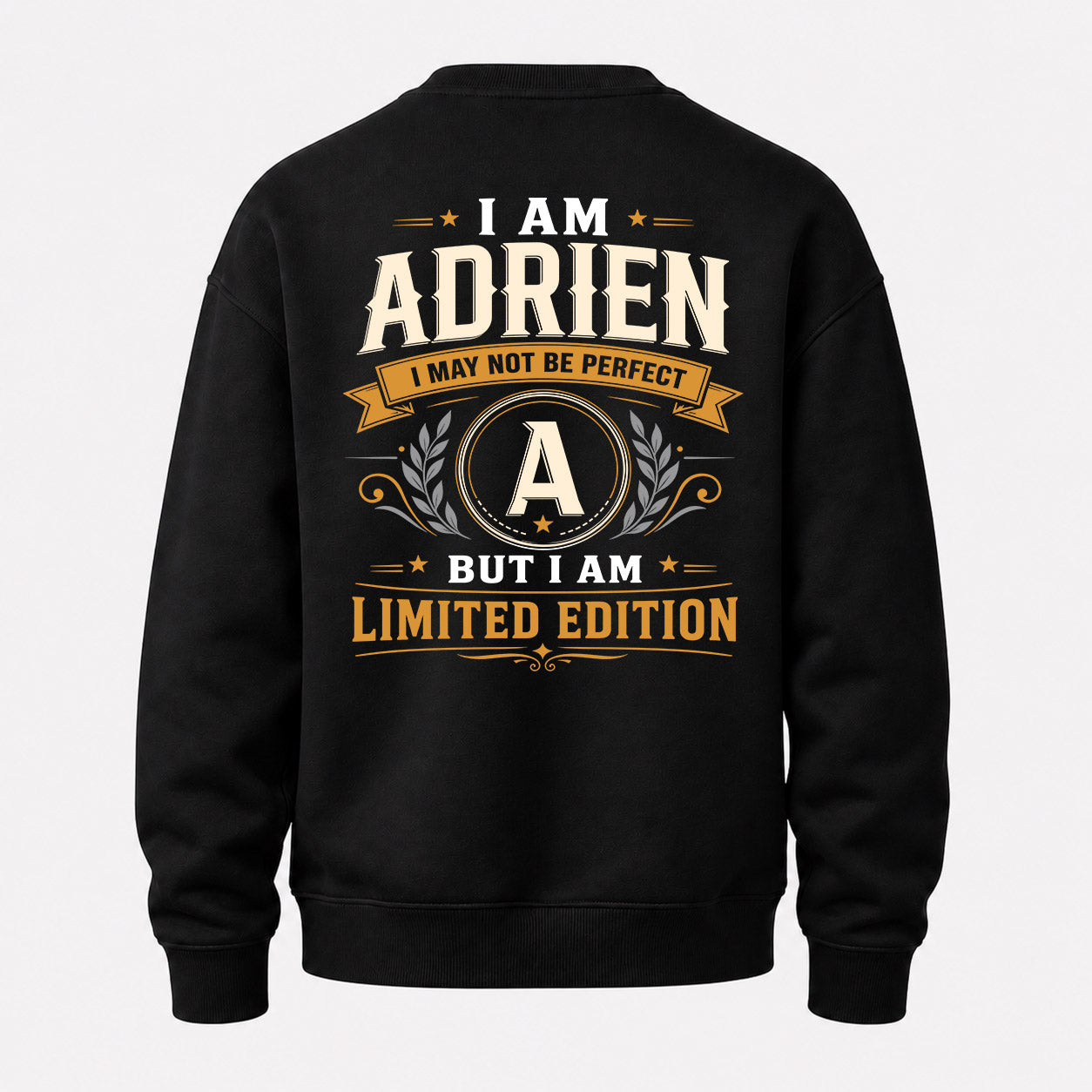 ADRIEN  EDI-TT36 Personalized Funny Quote Apparel