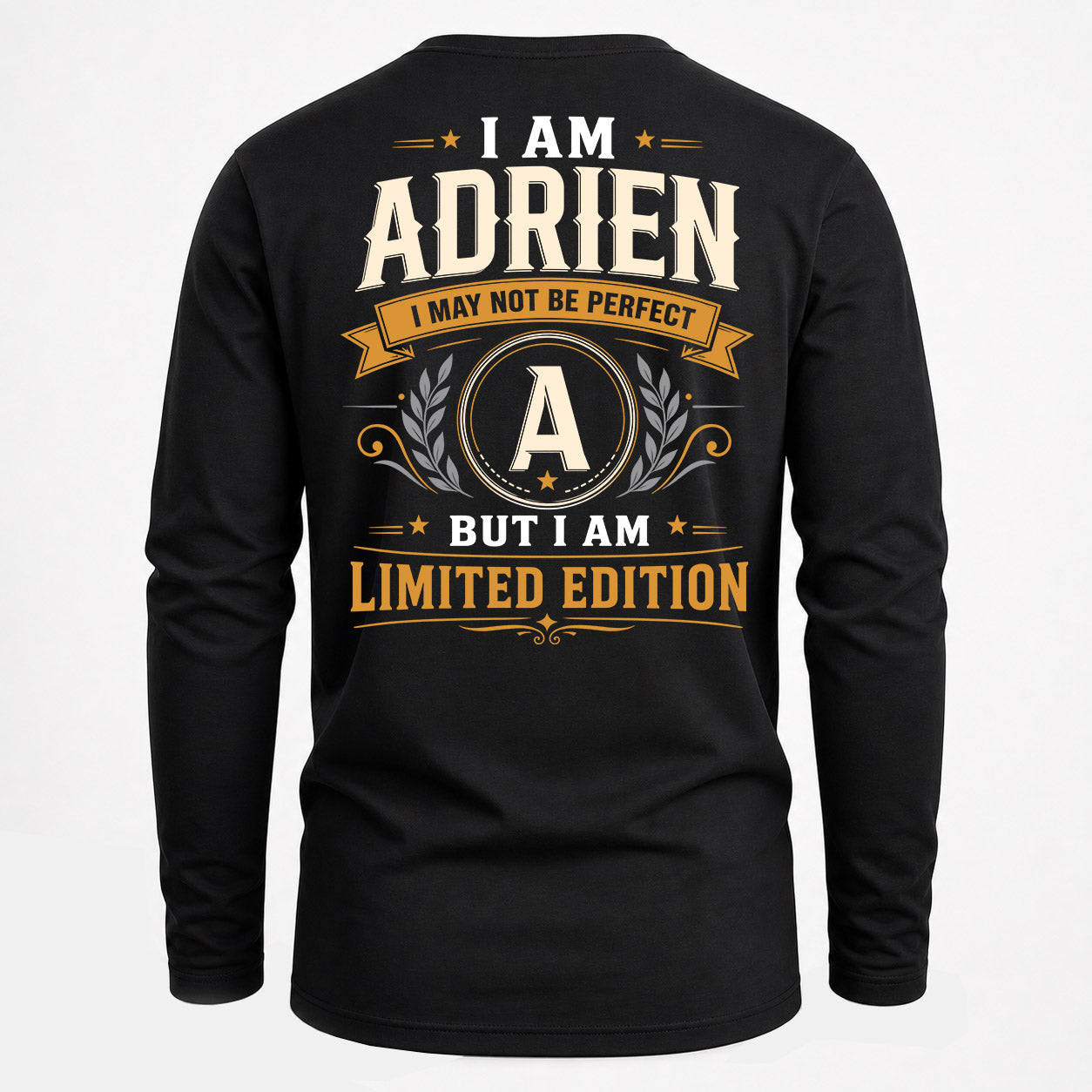 ADRIEN  EDI-TT36 Personalized Funny Quote Apparel