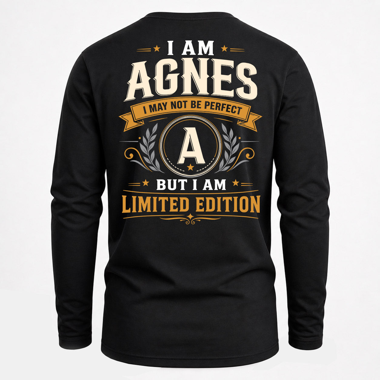 AGNES  EDI-TT36 Personalized Funny Quote Apparel