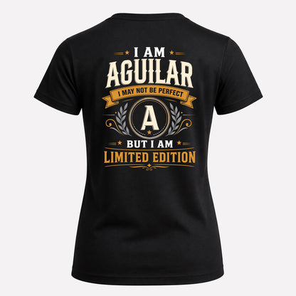 AGUILAR  EDI-TT36 Personalized Funny Quote Apparel