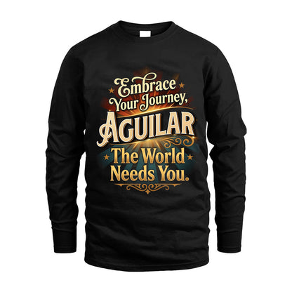 AGUILAR L04-TT36 Personalized Funny Quote Apparel