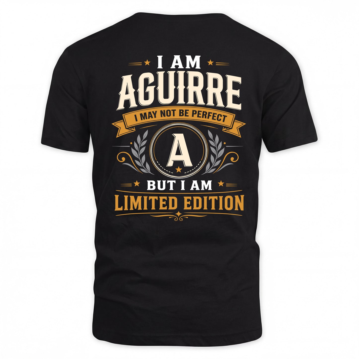AGUIRRE  EDI-TT36 Personalized Funny Quote Apparel