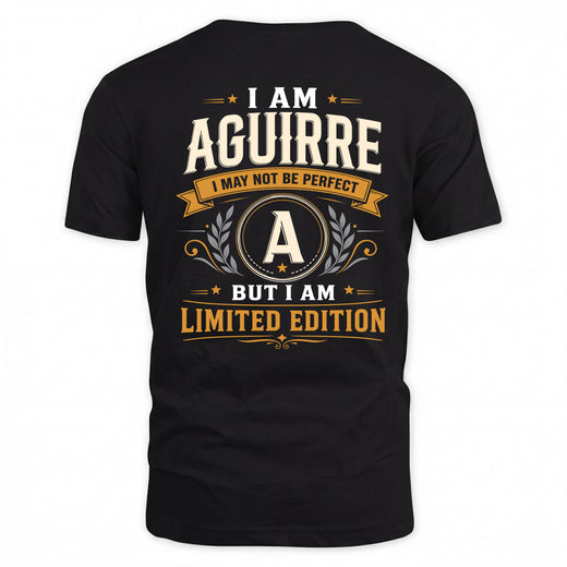 AGUIRRE  EDI-TT36 Personalized Funny Quote Apparel