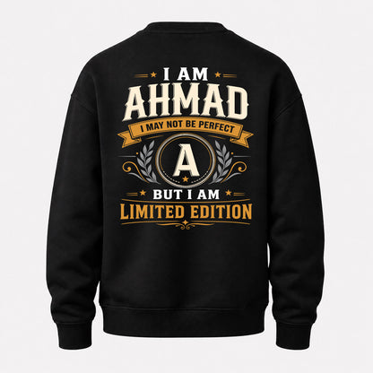 AHMAD  EDI-TT36 Personalized Funny Quote Apparel