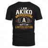 AKIKO  EDI-TT36 Personalized Funny Quote Apparel