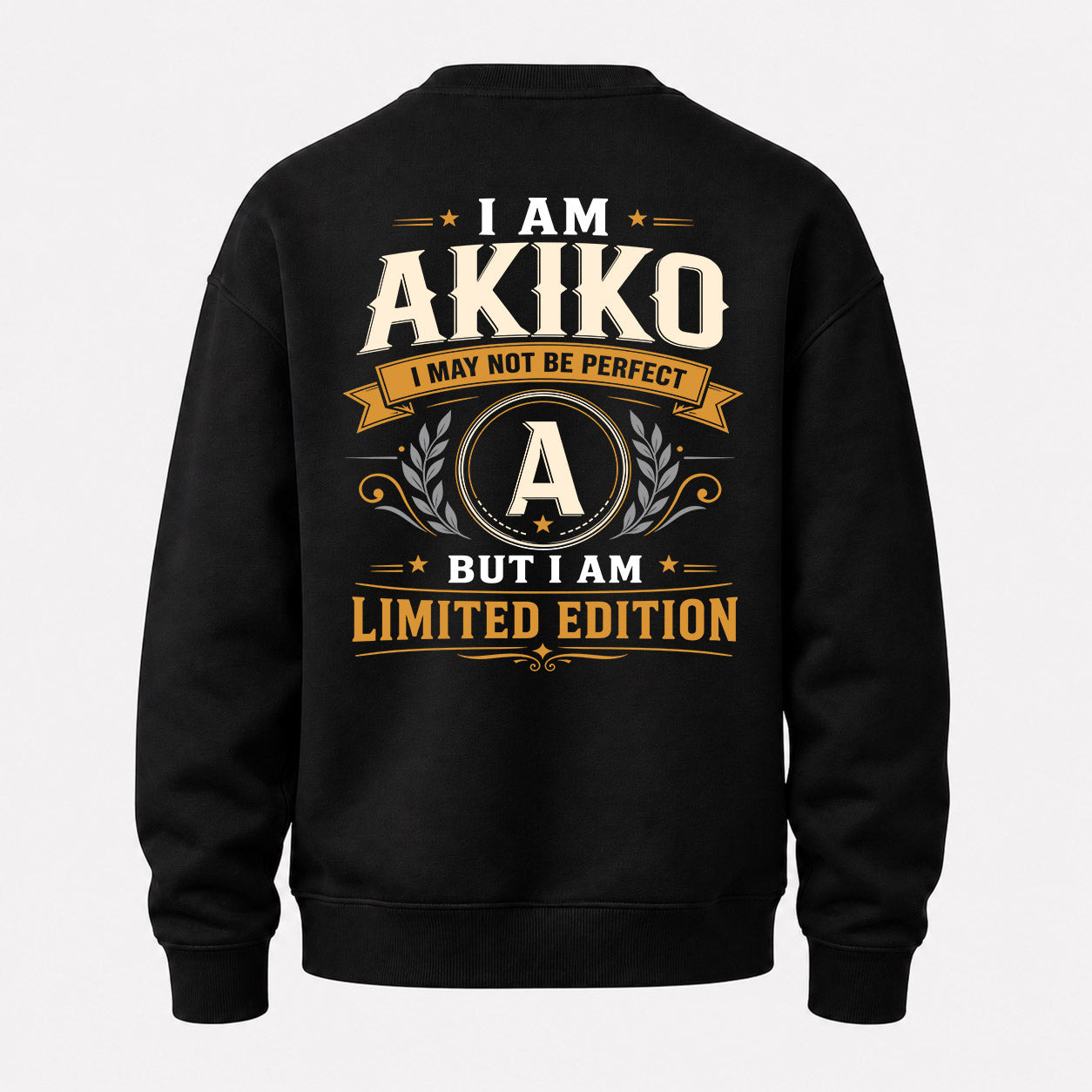 AKIKO  EDI-TT36 Personalized Funny Quote Apparel