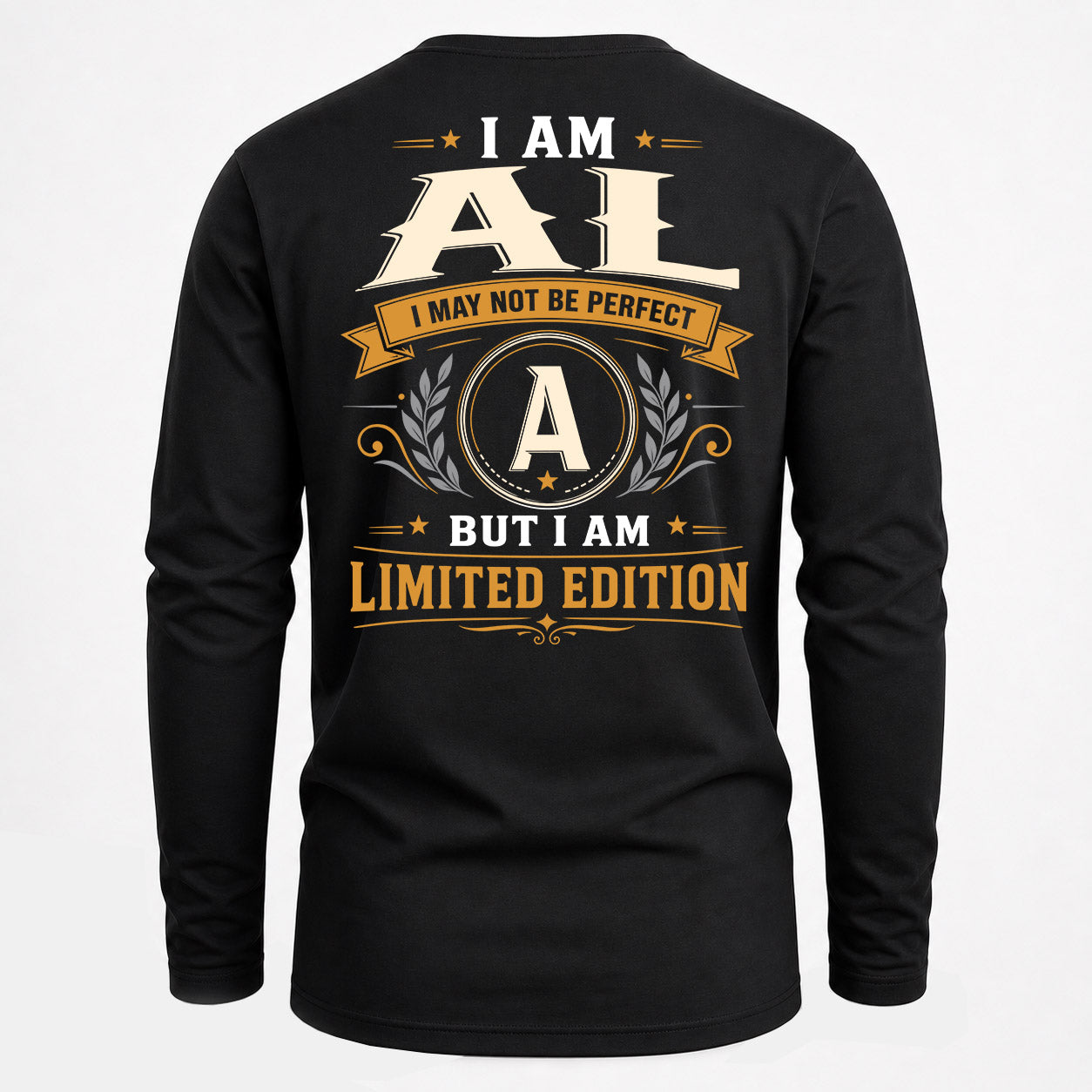 AL  EDI-TT36 Personalized Funny Quote Apparel
