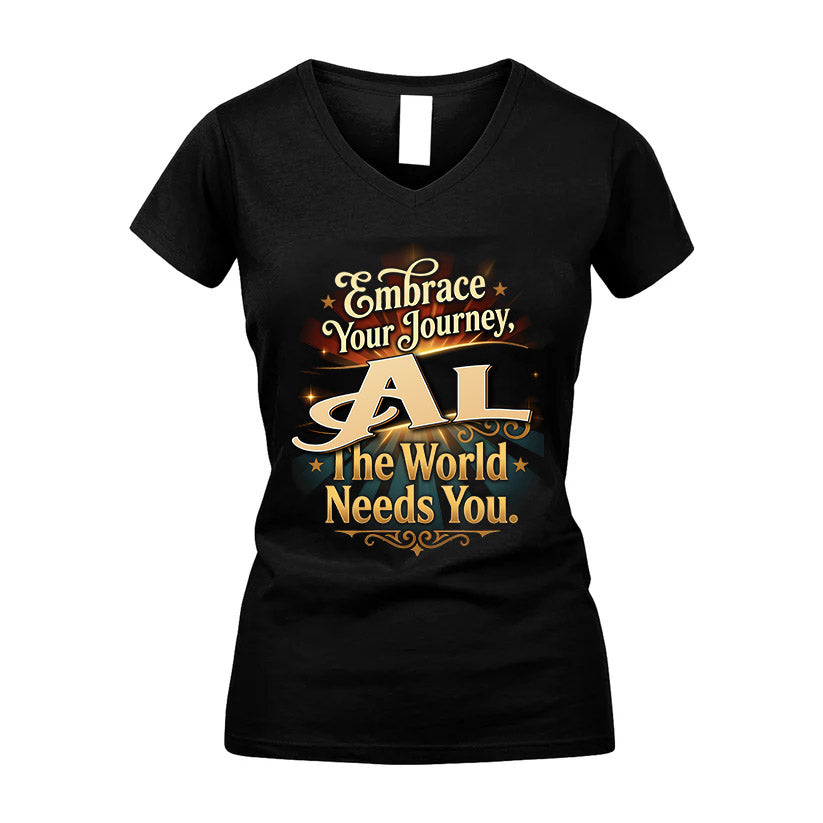 AL L04-TT36 Personalized Funny Quote Apparel