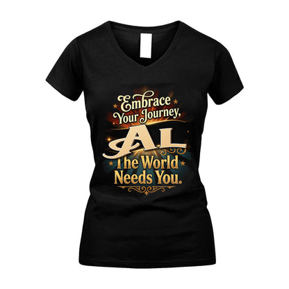 AL L04-TT36 Personalized Funny Quote Apparel