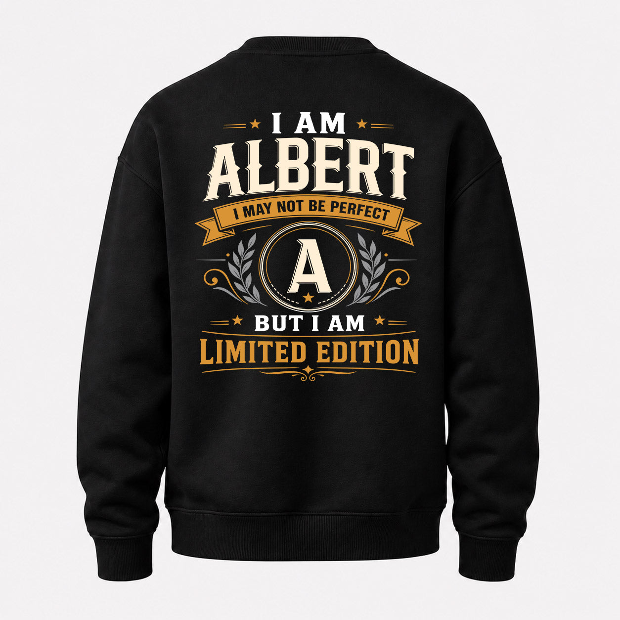 ALBERT  EDI-TT36 Personalized Funny Quote Apparel