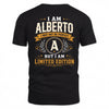 ALBERTO  EDI-TT36 Personalized Funny Quote Apparel