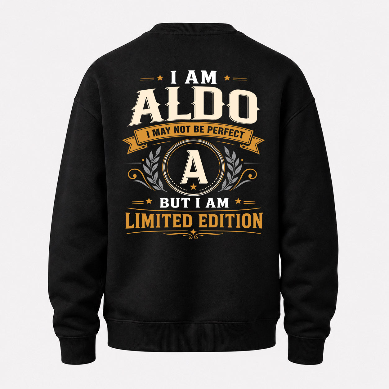 ALDO  EDI-TT36 Personalized Funny Quote Apparel