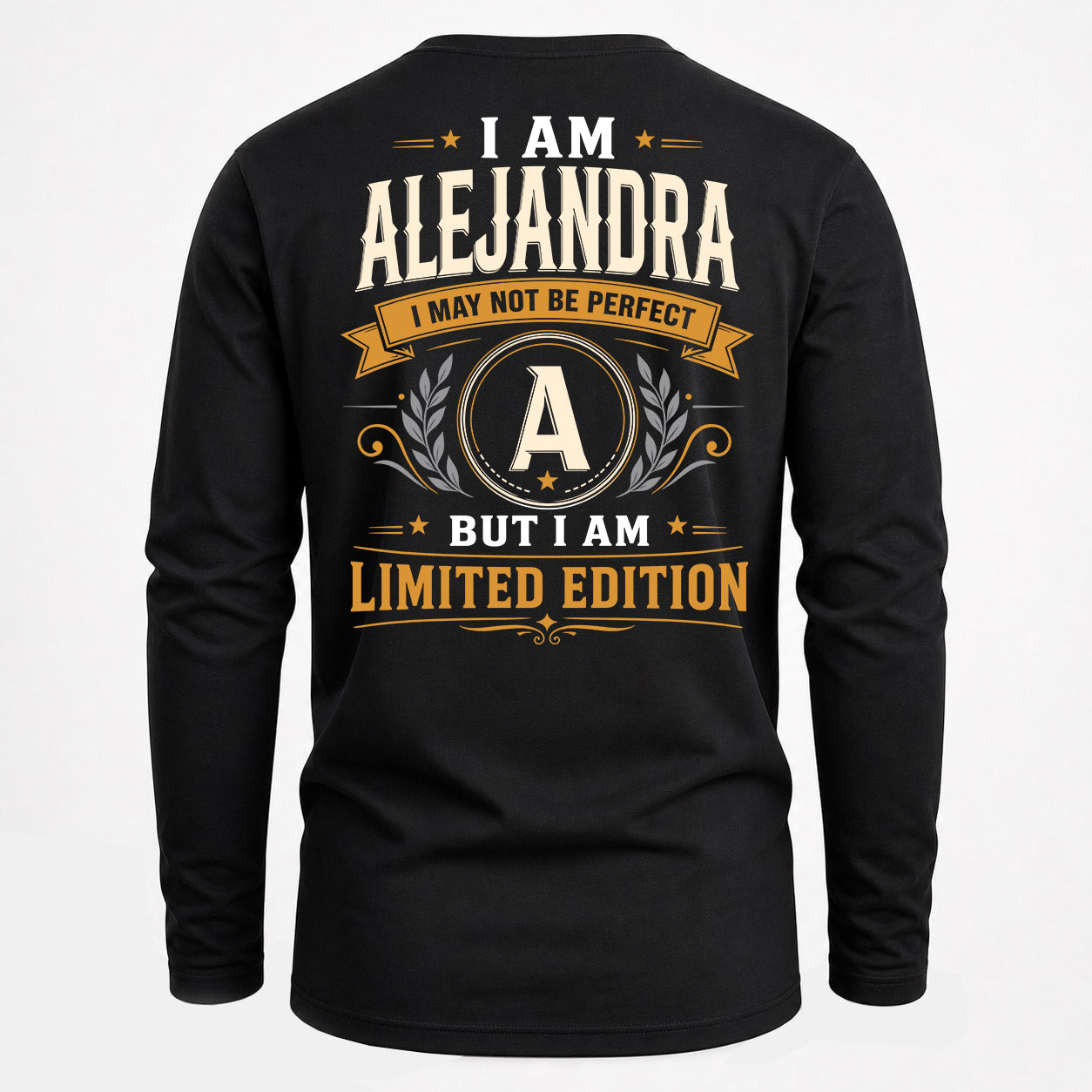 ALEJANDRA  EDI-TT36 Personalized Funny Quote Apparel